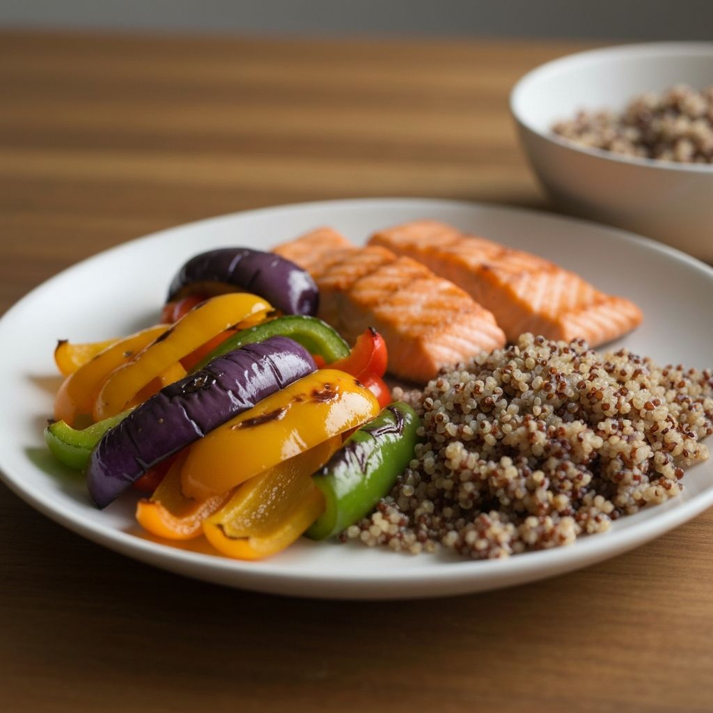 Balanced nutrient-dense meal composition